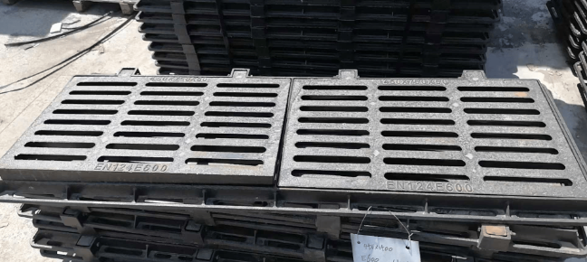 金门球墨铸铁连体双篦展示